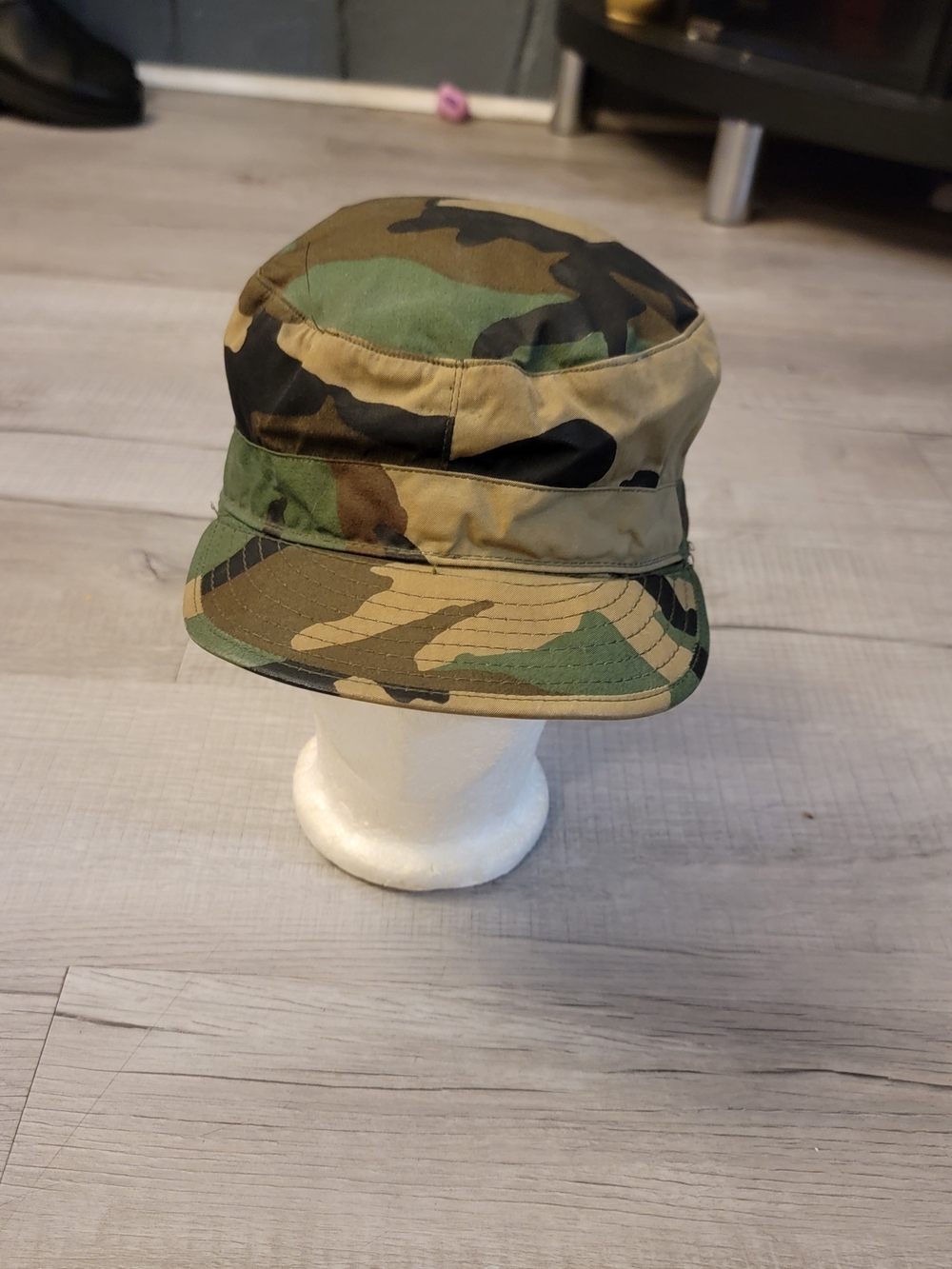 U.S. Army Camo Patrol Cap - Green/Brown/Black